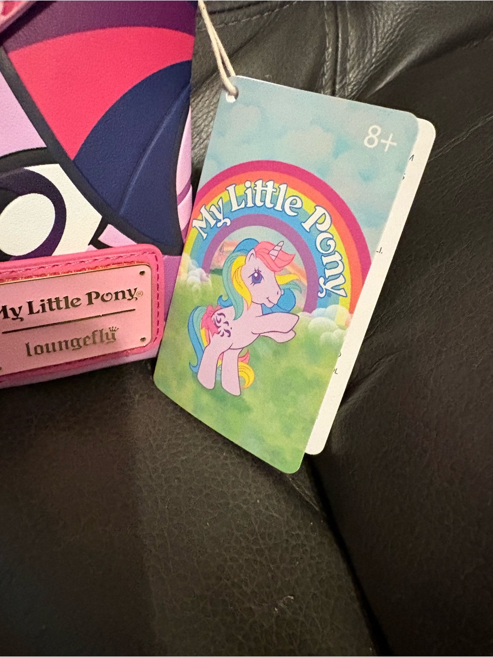 Loungefly Pink and Purple My Little Pony Crossbody Bag - Picture 3 of 6